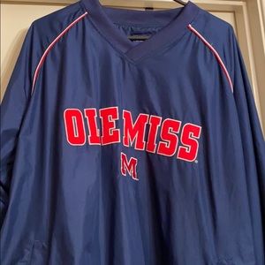 Men’s Ole miss wind breaker jacket 2XL